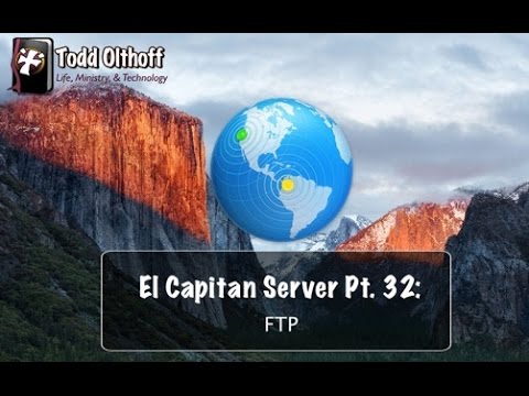 ftp server for mac os x el capitan
